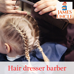 Hair dresser Ripa Mistri in New Barrackpore